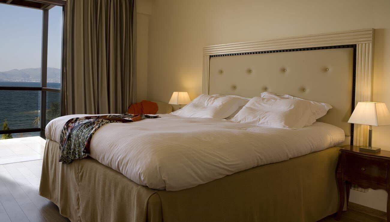 Valis Resort Hotel โวโลส ภายนอก รูปภาพ A bedroom at the hotel